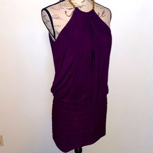 💕💜Cache Stunning Necklace Halter Dress💜💕